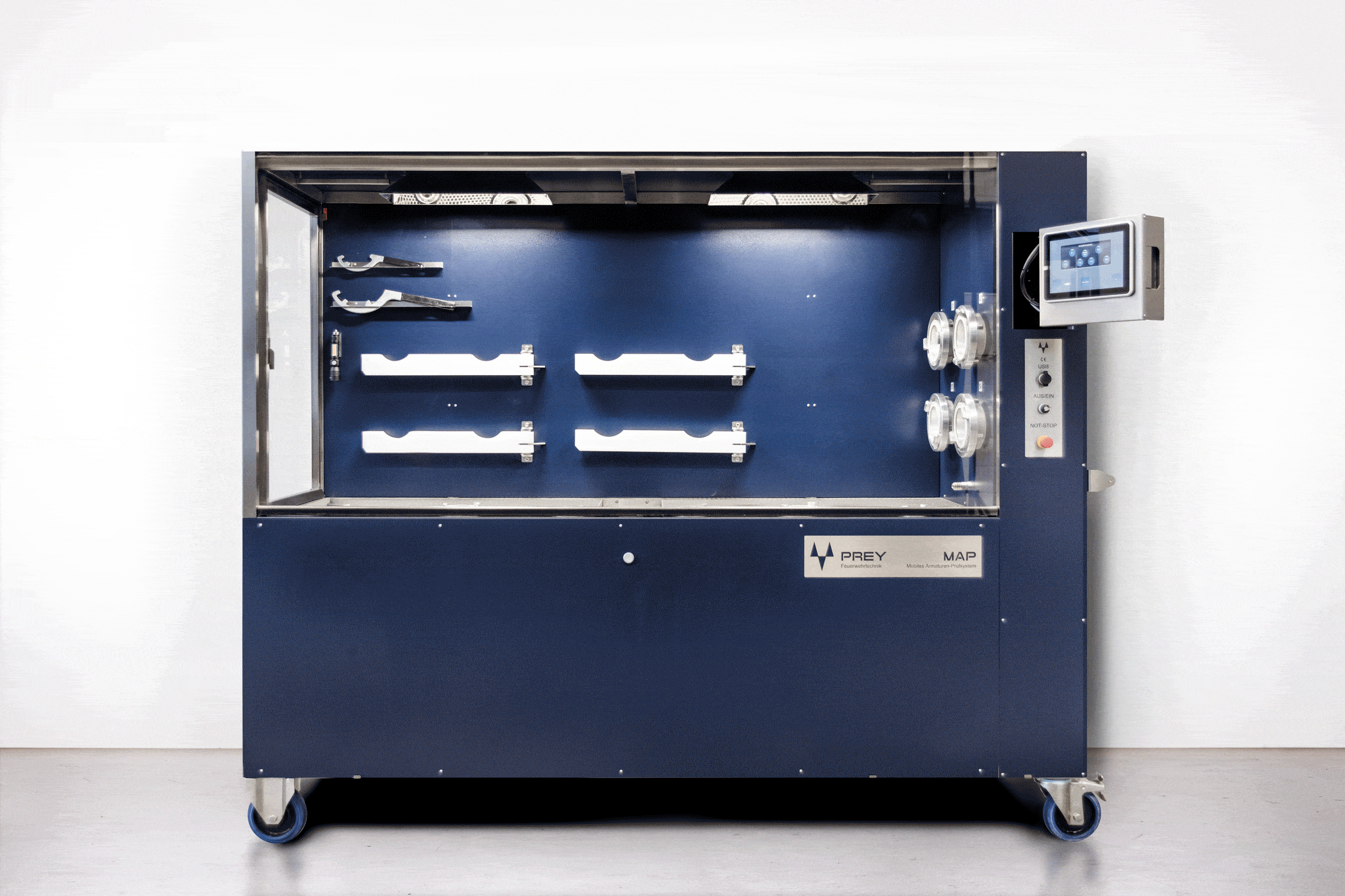 PREY MAP - Mobiler Pumpen Pruefstand