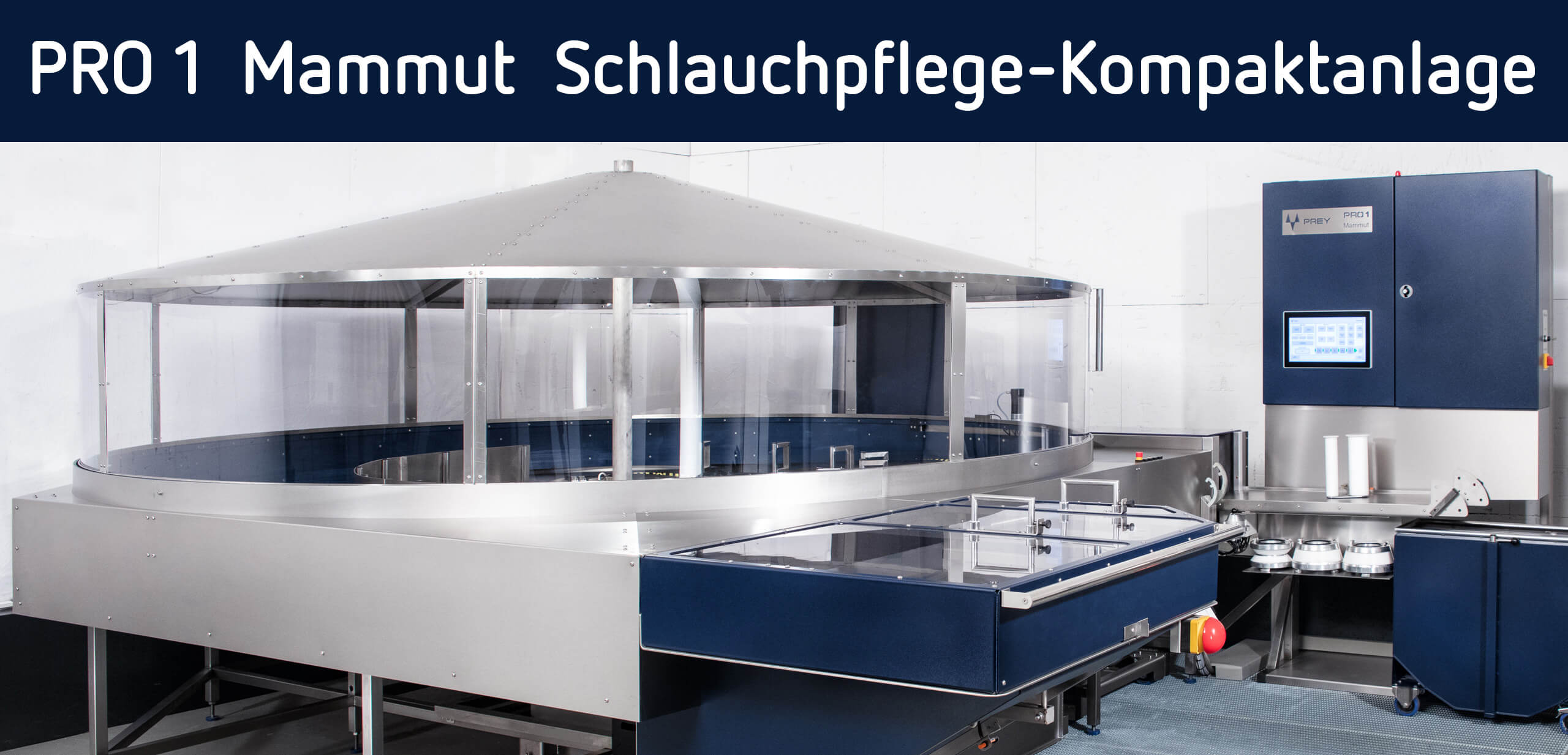 PRO 1 Mammut - Schlauchpflege-Kompaktanlage