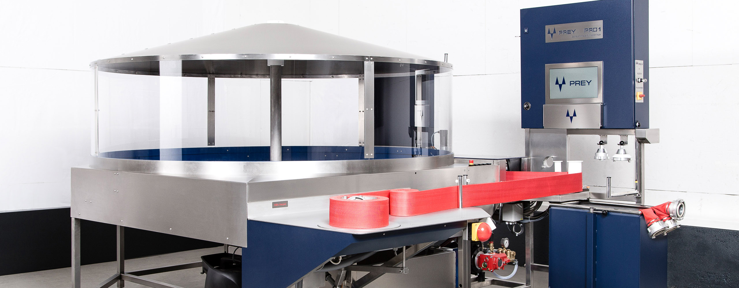 PRO 1 Schlauchpflege-Kompaktanlage Schlauchwäsche, Wäsche, Banane