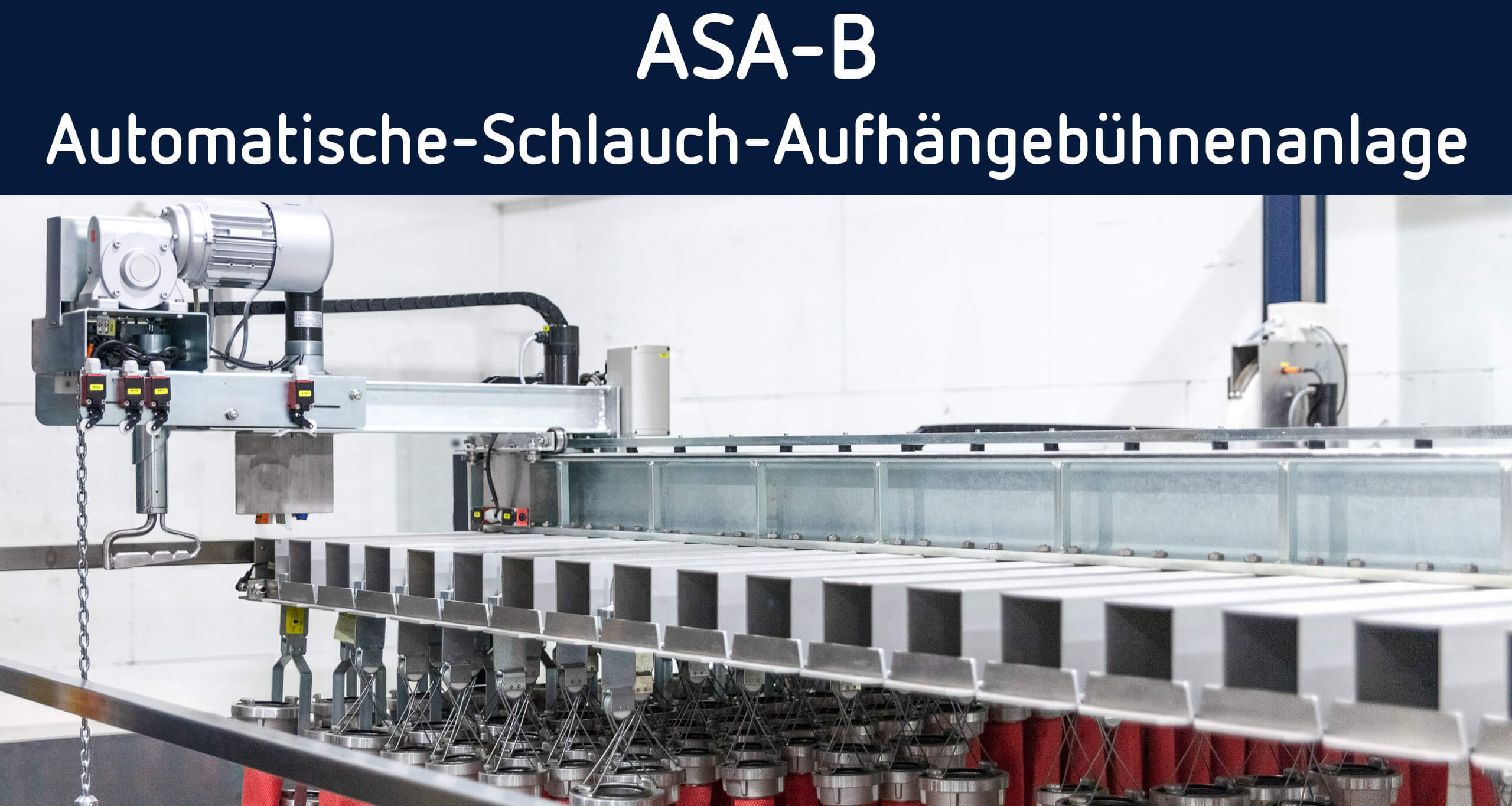 ASA-B Automatische-Schlauch-Aufhängebühnenanlage